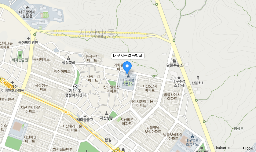 학교 찾아오시는 길 지도